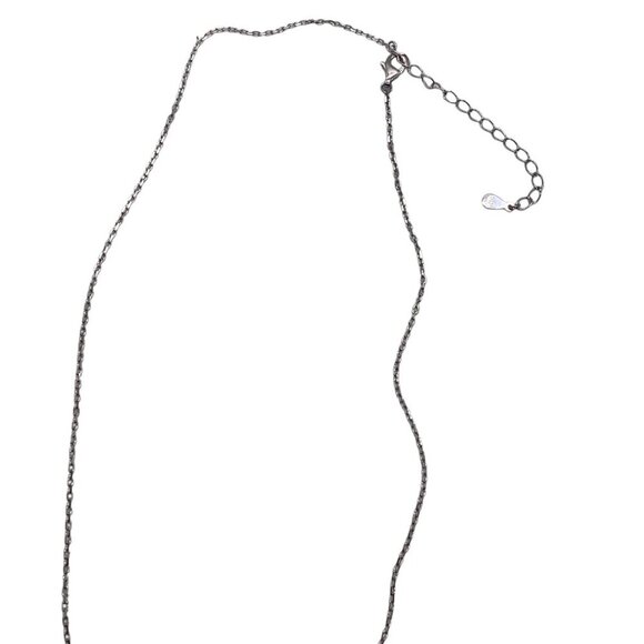 Silver Mountain S925 Sterling Silver 18in  Necklace With Elegant Pendant & Chain - Picture 4 of 8